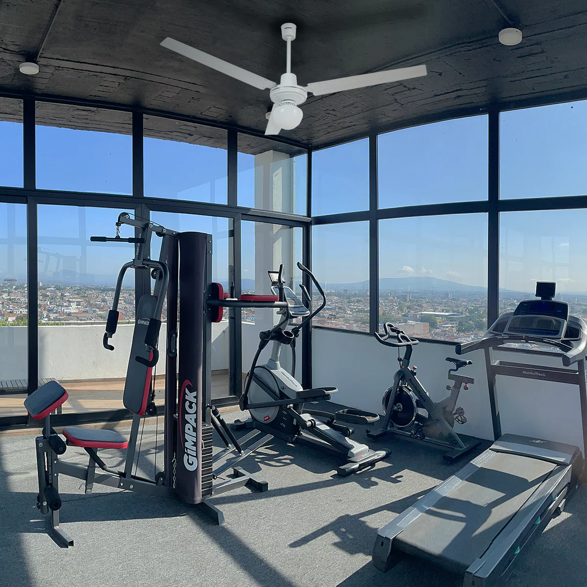 VENTILADOR CON LUZ PROMETHEUS 56" - Imagen 7